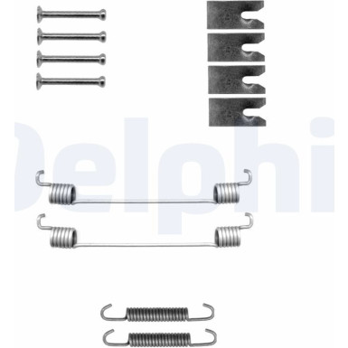 Delphi | Zubehörsatz, Bremsbacken | LY1335