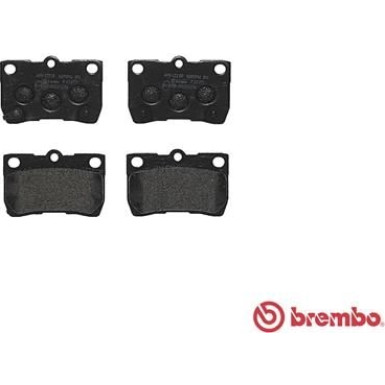 Brembo | Bremsbelagsatz, Scheibenbremse | P 83 073