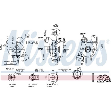 Nissens | Lader, Aufladung | 93053