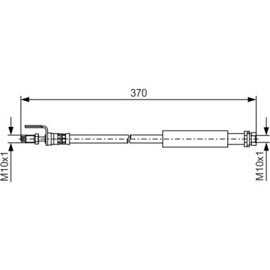 BOSCH | Bremsschlauch | 1 987 481 487