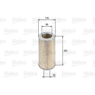 Valeo | Luftfilter | 585680