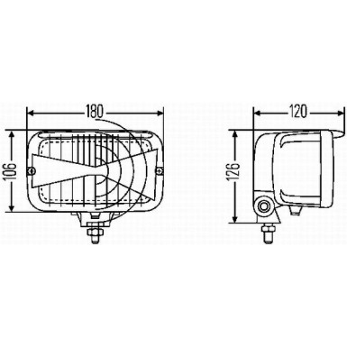 Hella | Hauptscheinwerfer | 1AB 007 145-001