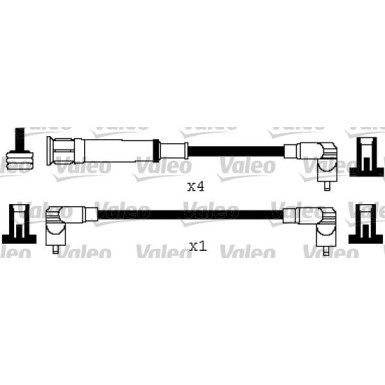 Valeo | Zündleitungssatz | 346578