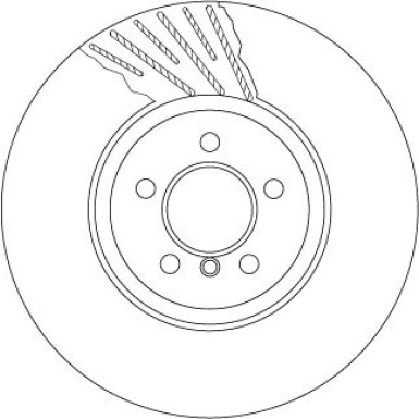 TRW | Bremsscheibe | DF6614S