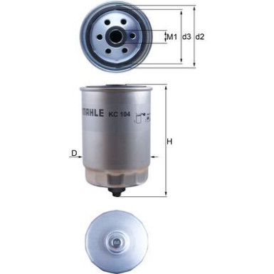 Knecht | Kraftstofffilter | KC 104