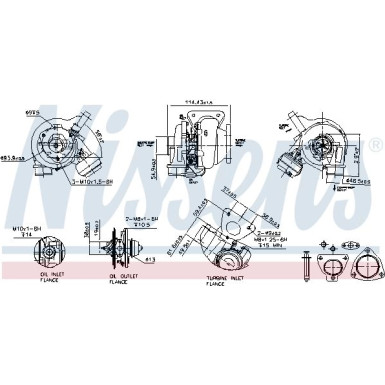 Nissens | Lader, Aufladung | 93159