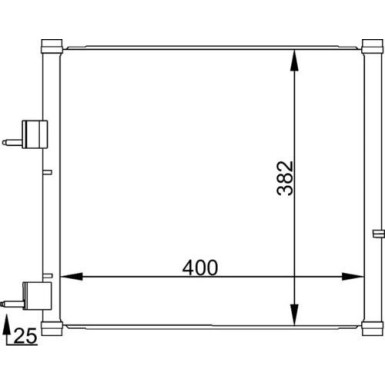 Mahle | Kondensator, Klimaanlage | AC 184 000S