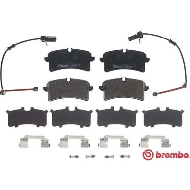 Brembo | Bremsbelagsatz, Scheibenbremse | P 85 151