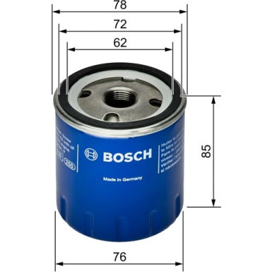 BOSCH 0 451 103 261 Ölfilter