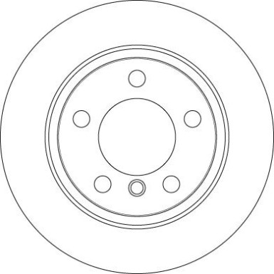 TRW | Bremsscheibe | DF6353