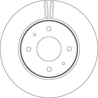 TRW | Bremsscheibe | DF4809