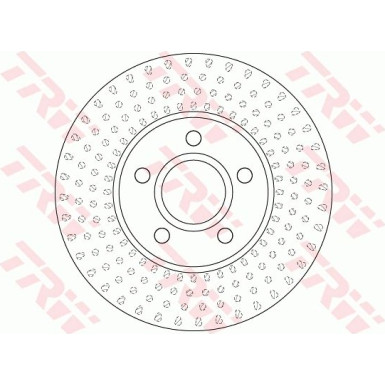 TRW | Bremsscheibe | DF6536