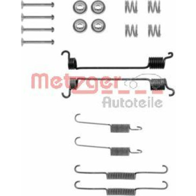 Metzger | Zubehörsatz, Bremsbacken | 105-0741
