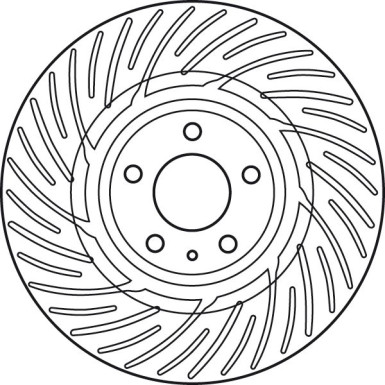 TRW | Bremsscheibe | DF6014S