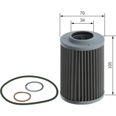 BOSCH F 026 407 118 Ölfilter