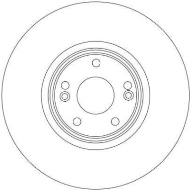 TRW | Bremsscheibe | DF4259S