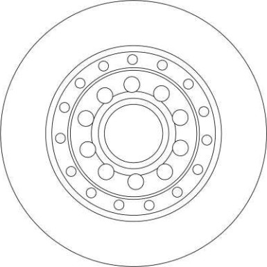 TRW | Bremsscheibe | DF4269