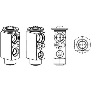 Mahle | Expansionsventil, Klimaanlage | AVE 68 000P