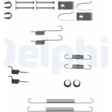 Delphi | Zubehörsatz, Bremsbacken | LY1356