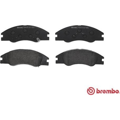 Brembo | Bremsbelagsatz, Scheibenbremse | P 30 042