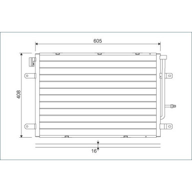 Valeo | Kondensator, Klimaanlage | 818190