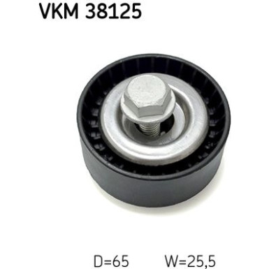 SKF | Umlenk-/Führungsrolle, Keilrippenriemen | VKM 38125