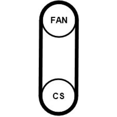 ContiTech | Keilrippenriemen | 4PK711 ELAST