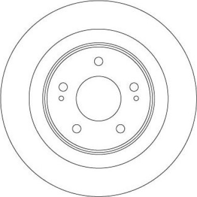 TRW | Bremsscheibe | DF6598