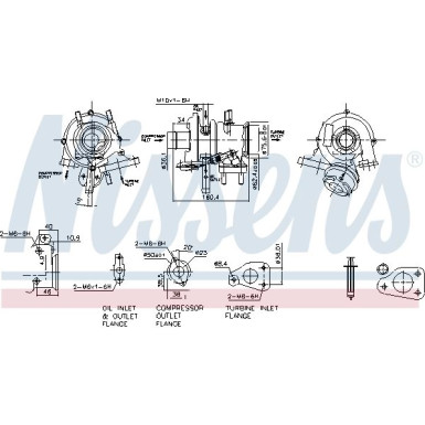 Nissens | Lader, Aufladung | 93234