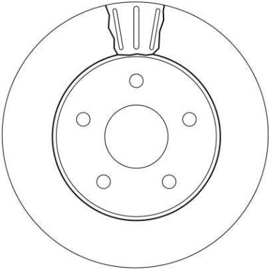 TRW | Bremsscheibe | DF4170