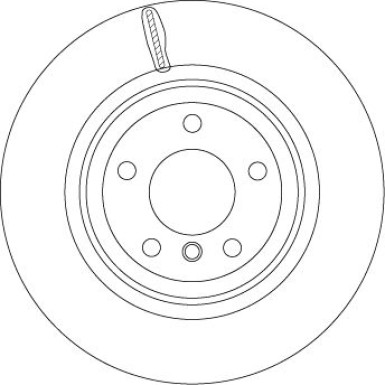 TRW | Bremsscheibe | DF4461S