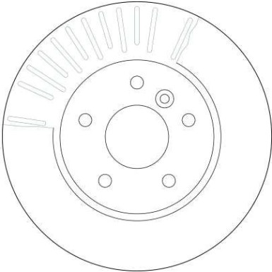 TRW | Bremsscheibe | DF4194S