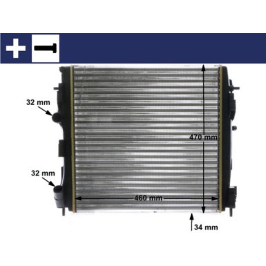 Mahle | Kühler, Motorkühlung | CR 1506 000S