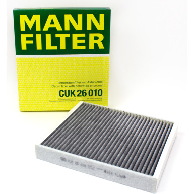 MANN-FILTER CUK 26 010 Innenraumfilter, Aktivkohlefilter