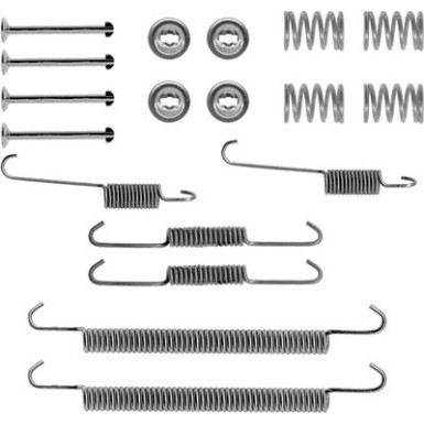 TRW | Zubehörsatz, Bremsbacken | SFK264