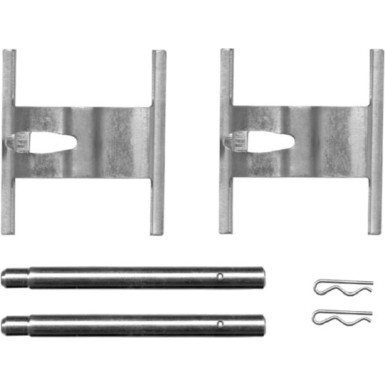 BOSCH | Zubehörsatz, Scheibenbremsbelag | 1 987 474 419