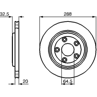 BOSCH | Bremsscheibe | 0 986 478 777