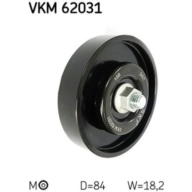 SKF | Spannrolle, Keilrippenriemen | VKM 62031