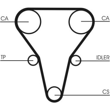 ContiTech | Zahnriemen | CT1069