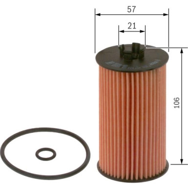 BOSCH F 026 407 074 Ölfilter