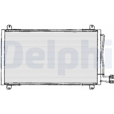 Delphi | Kondensator, Klimaanlage | TSP0225125