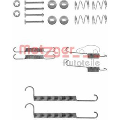 Metzger | Zubehörsatz, Bremsbacken | 105-0746