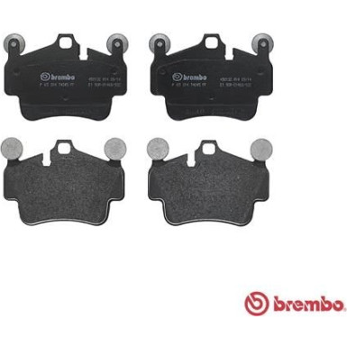 Brembo | Bremsbelagsatz, Scheibenbremse | P 65 014