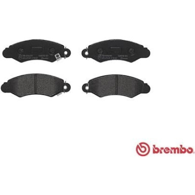 Brembo | Bremsbelagsatz, Scheibenbremse | P 78 012