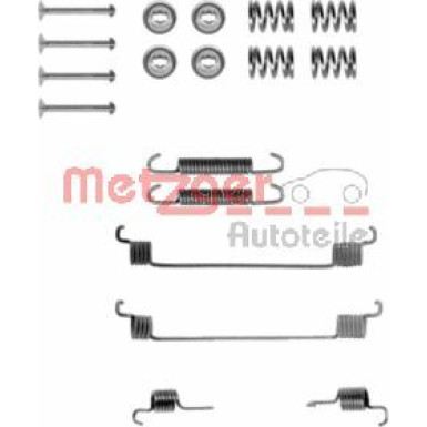 Metzger | Zubehörsatz, Bremsbacken | 105-0672