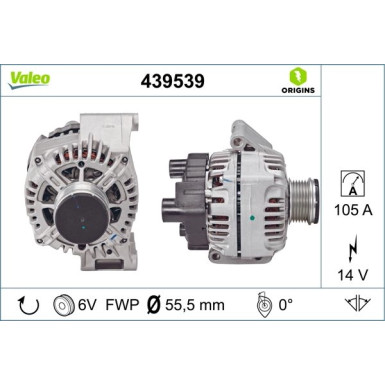 Valeo | Generator | 439539