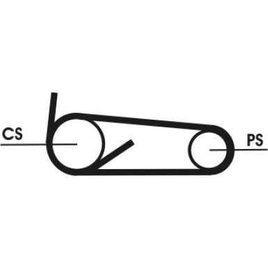 ContiTech | Keilrippenriemen | 4PK922 ELAST T1