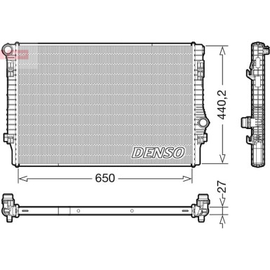 Denso | Kühler, Motorkühlung | DRM32049