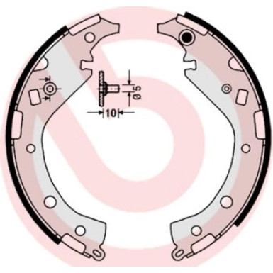 Brembo | Bremsbackensatz | S 83 549