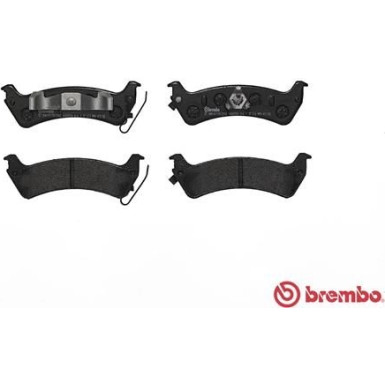 Brembo | Bremsbelagsatz, Scheibenbremse | P 37 012